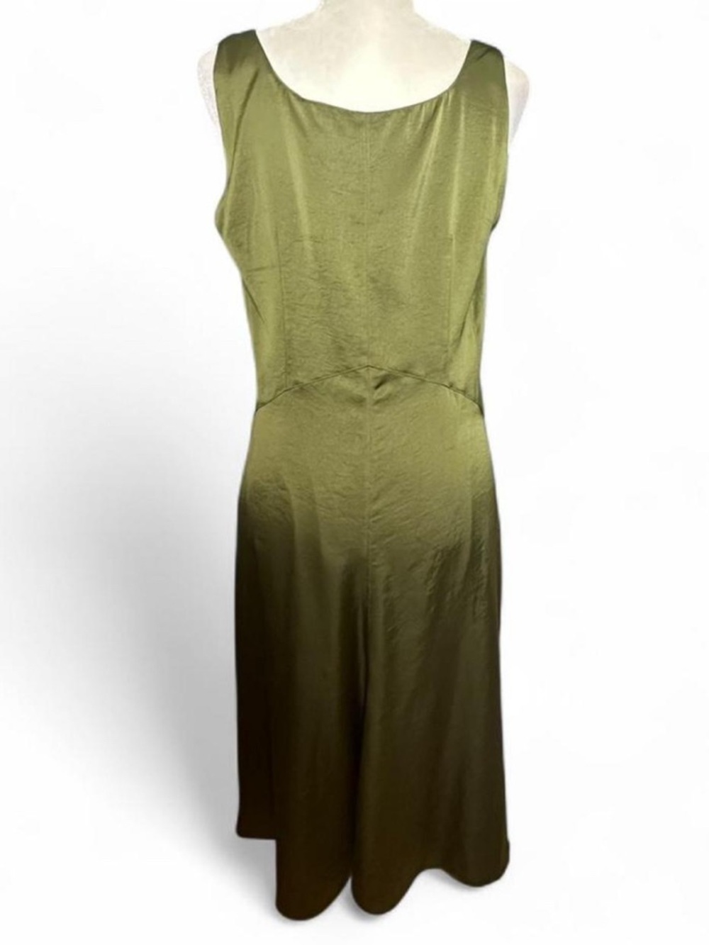 💜 NWT Elie Tahari Olive Dress - Tuscan Olive (US 8) - Picture 6 of 8